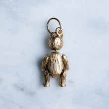 Load image into Gallery viewer, Vintage Articulated Bear Charm