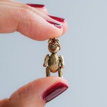 Load image into Gallery viewer, Vintage Articulated Bear Charm