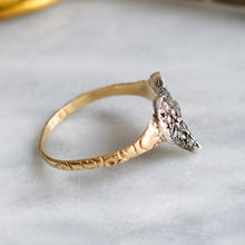 Load image into Gallery viewer, Antique Diamond Ruby Fox Ring