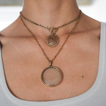 Load image into Gallery viewer, Georgian 10K Rose Gold Floral Chased Locket
