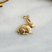 Load image into Gallery viewer, Vintage Bunny Rabbit Charm