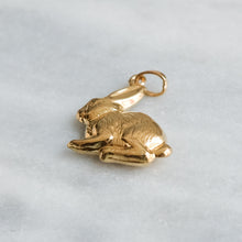 Load image into Gallery viewer, Vintage Bunny Rabbit Charm