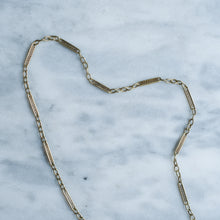 Load image into Gallery viewer, Antique Decorative Bar-Link Watch Chain