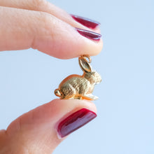 Load image into Gallery viewer, Vintage Bunny Rabbit Charm