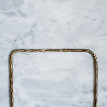 Load image into Gallery viewer, Victorian 10K Yellow Gold Snake Chain