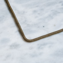Load image into Gallery viewer, Victorian 10K Yellow Gold Snake Chain