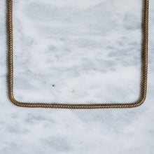Load image into Gallery viewer, Victorian 10K Yellow Gold Snake Chain