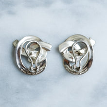 Load image into Gallery viewer, Vintage Sterling Silver Knot Earrings by Angela Cummings