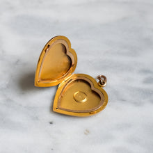 Load image into Gallery viewer, 14K Rose Gold Antique CAW Heart Locket