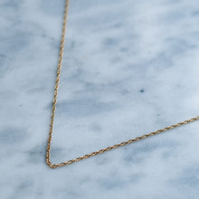 Load image into Gallery viewer, Vintage 20 Inch Delicate Rope-Link Chain
