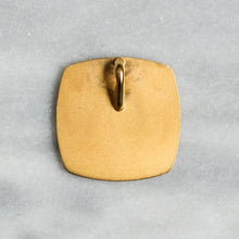 Load image into Gallery viewer, Vintage 1970s 18K Yellow Gold Diamond Ruby Qu'hier Que Demain Pendant