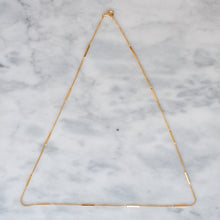 Load image into Gallery viewer, Vintage French 17.5 inch Bar Link Chain