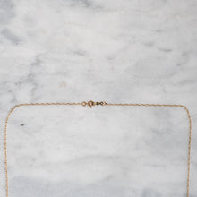 Load image into Gallery viewer, Vintage 14K Yellow Gold Singapore Link Chain