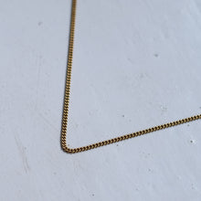 Load image into Gallery viewer, Antique French 18.5 inch Curb-Link Chain