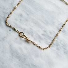 Load image into Gallery viewer, Art Deco 9K Yellow Gold Decorative Fetter-Link Watch Chain