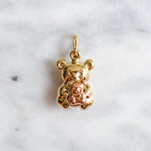 Load image into Gallery viewer, Vintage Mama Bear and Baby Bear Charm