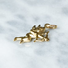 Load image into Gallery viewer, Vintage Estate Cupid Charm with Bow and Arrow