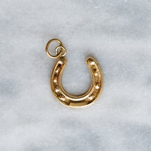 Load image into Gallery viewer, Vintage Estate Lucky 7 Horseshoe Charm