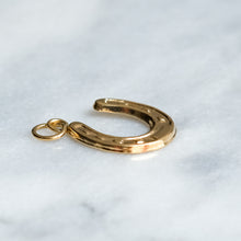 Load image into Gallery viewer, Vintage Estate Lucky 7 Horseshoe Charm