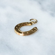 Load image into Gallery viewer, Vintage Estate Lucky 7 Horseshoe Charm