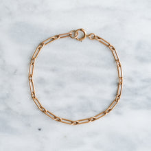 Load image into Gallery viewer, Vintage 19cm / 7.5 inch Paperclip Bracelet