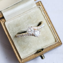 Load image into Gallery viewer, Vintage Estate Toi et Moi Ring