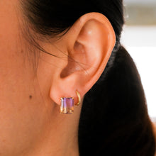 Load image into Gallery viewer, Vintage Ametrine Stud Earrings