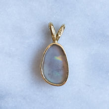 Load image into Gallery viewer, Vintage Asymmetrical Opal Pendant