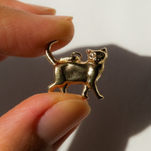 Load image into Gallery viewer, Vintage Estate Standing Cat Charm