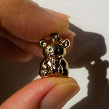 Load image into Gallery viewer, Vintage Mama Bear and Baby Bear Charm