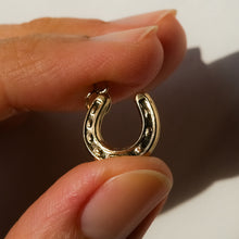 Load image into Gallery viewer, Vintage Estate Lucky 7 Horseshoe Charm