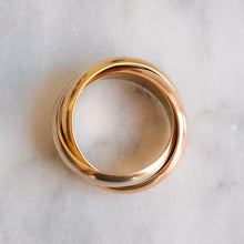 Load image into Gallery viewer, Vintage Estate 18K Gold Cartier Trinity Ring