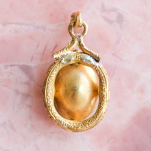 Load image into Gallery viewer, Antique Georgian Garnet with Rose-Cut Diamond Pendant