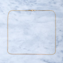 Load image into Gallery viewer, Vintage 18 Inch Wheat-Link Chain