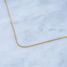 Load image into Gallery viewer, Vintage 18 Inch Wheat-Link Chain