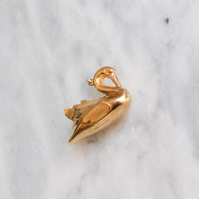 Load image into Gallery viewer, Vintage Graceful Swan Pendant