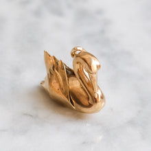 Load image into Gallery viewer, Vintage Graceful Swan Pendant