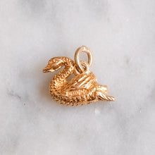 Load image into Gallery viewer, Vintage Small Swan Charm
