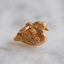 Load image into Gallery viewer, Vintage Small Swan Charm