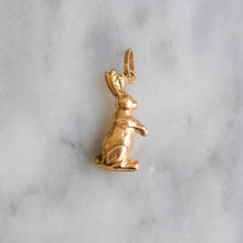 Load image into Gallery viewer, Vintage Upright Rabbit Charm