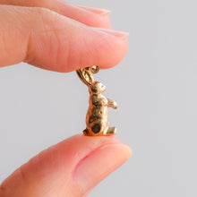 Load image into Gallery viewer, Vintage Upright Rabbit Charm
