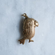 Load image into Gallery viewer, Vintage Puffy Parrot Charm
