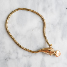 Load image into Gallery viewer, Victorian Garnet Snake Bracelet