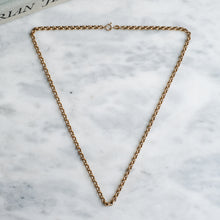 Load image into Gallery viewer, Vintage 18.5 inch Belcher Link Chain