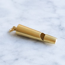 Load image into Gallery viewer, Antique Early 20th Century Whistle Pendant