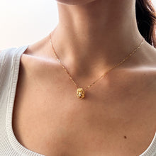 Load image into Gallery viewer, Antique French Rose Pendant with Rose-Cut Diamond