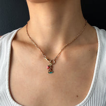 Load image into Gallery viewer, Vintage Enamel Bambi / Fawn Charm