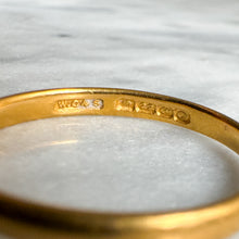 Load image into Gallery viewer, 1930s Art Deco 22K Yellow Gold Band