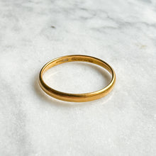 Load image into Gallery viewer, 1930s Art Deco 22K Yellow Gold Band