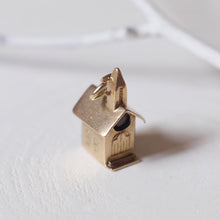 Load image into Gallery viewer, 14K Yellow Gold 3D Church Charm